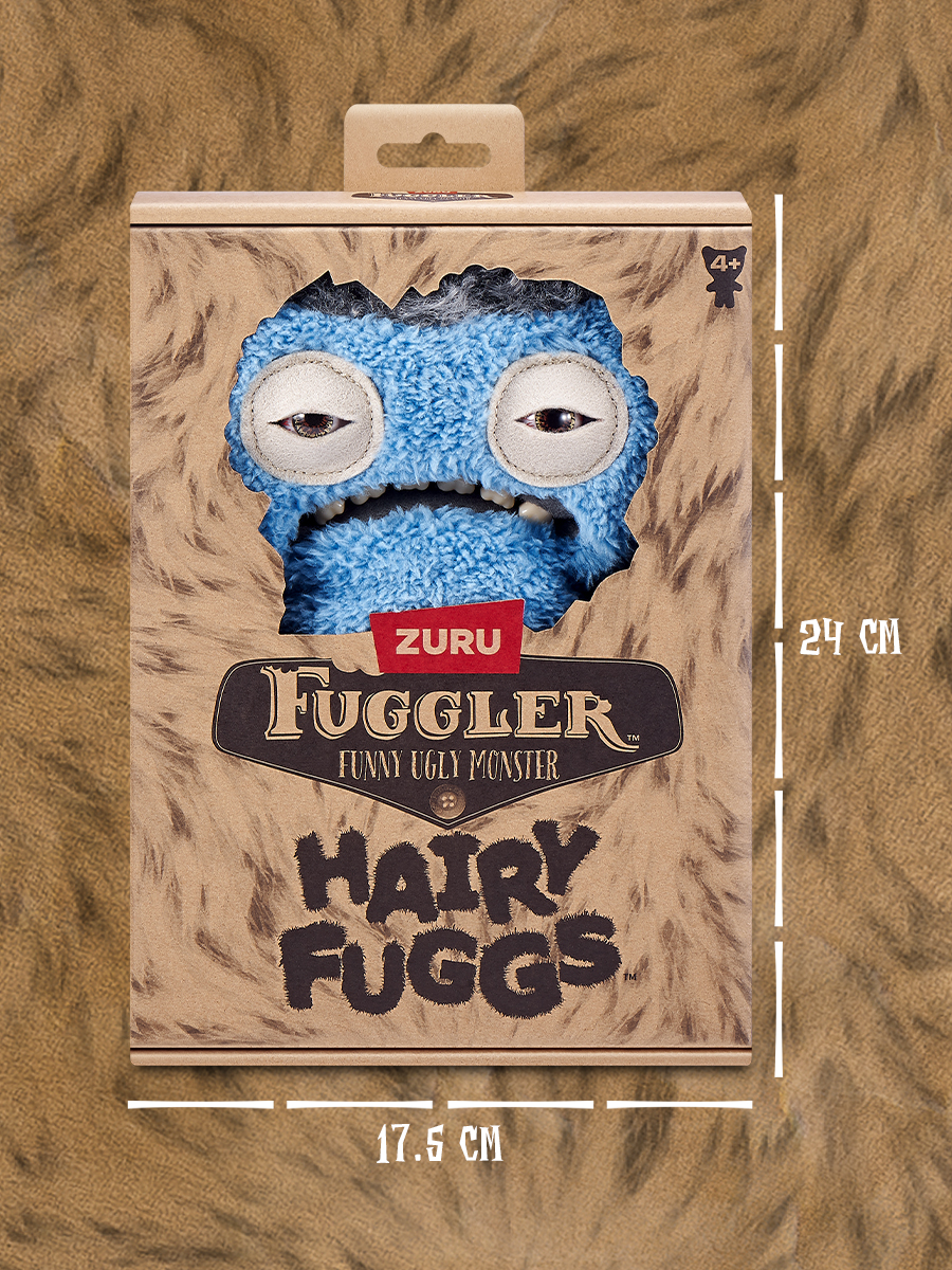 Мягкая игрушка FUGGLER Мистер Парик Волосатики 24 см - фото 3