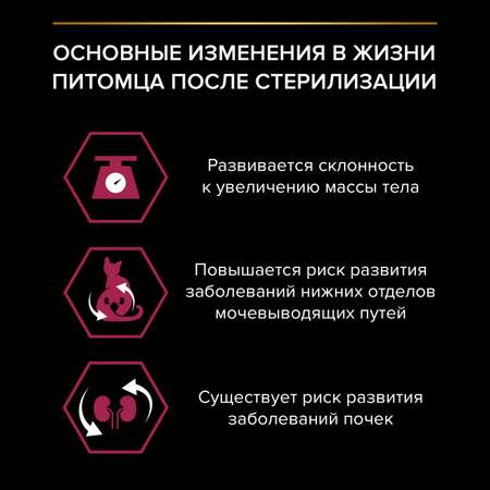 Корм для кошек PRO PLAN стерилизованных утка и печень 400г