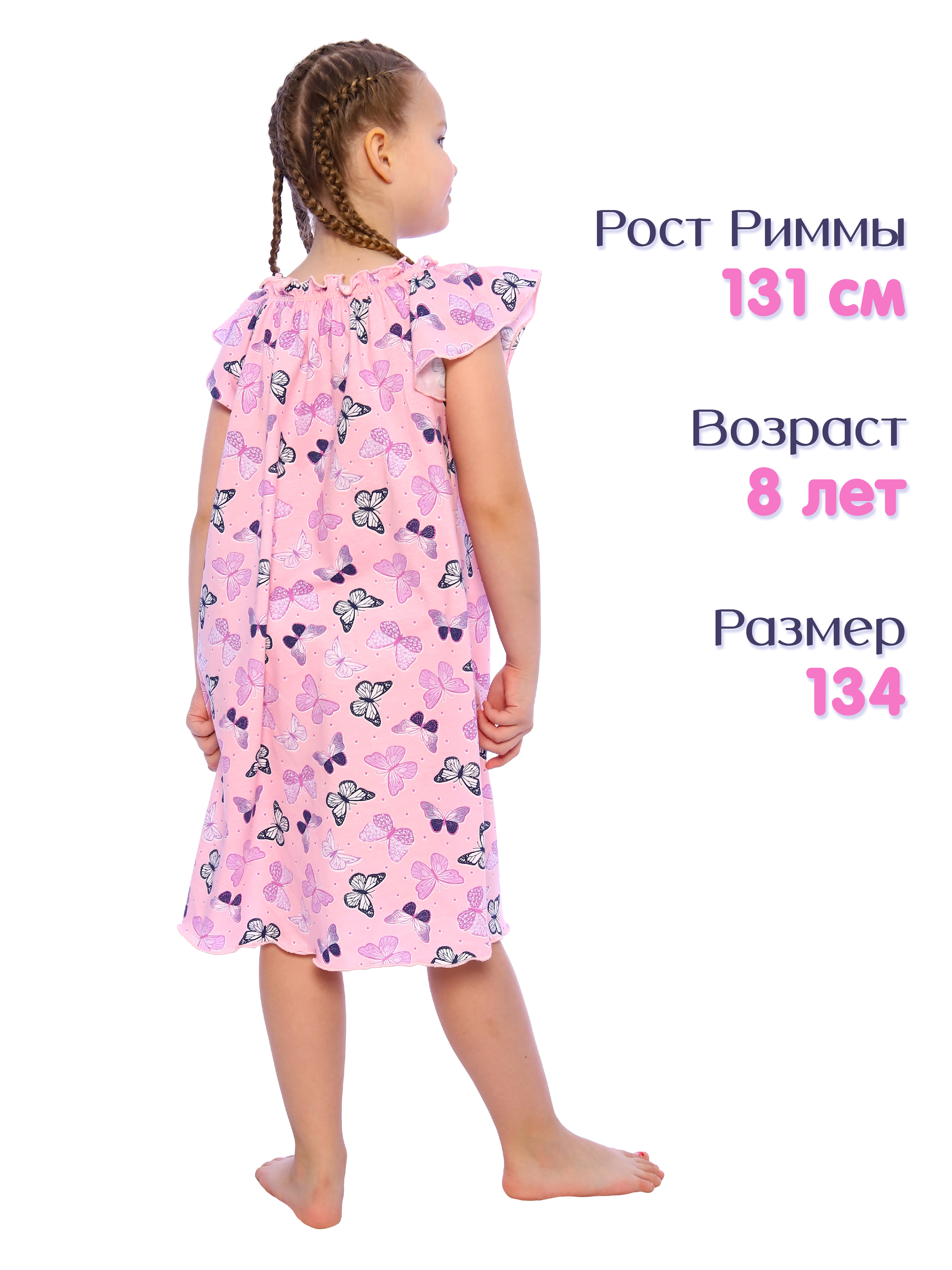 Ночная сорочка ДО-Детская Одежда 0003К/розовый2 - фото 7