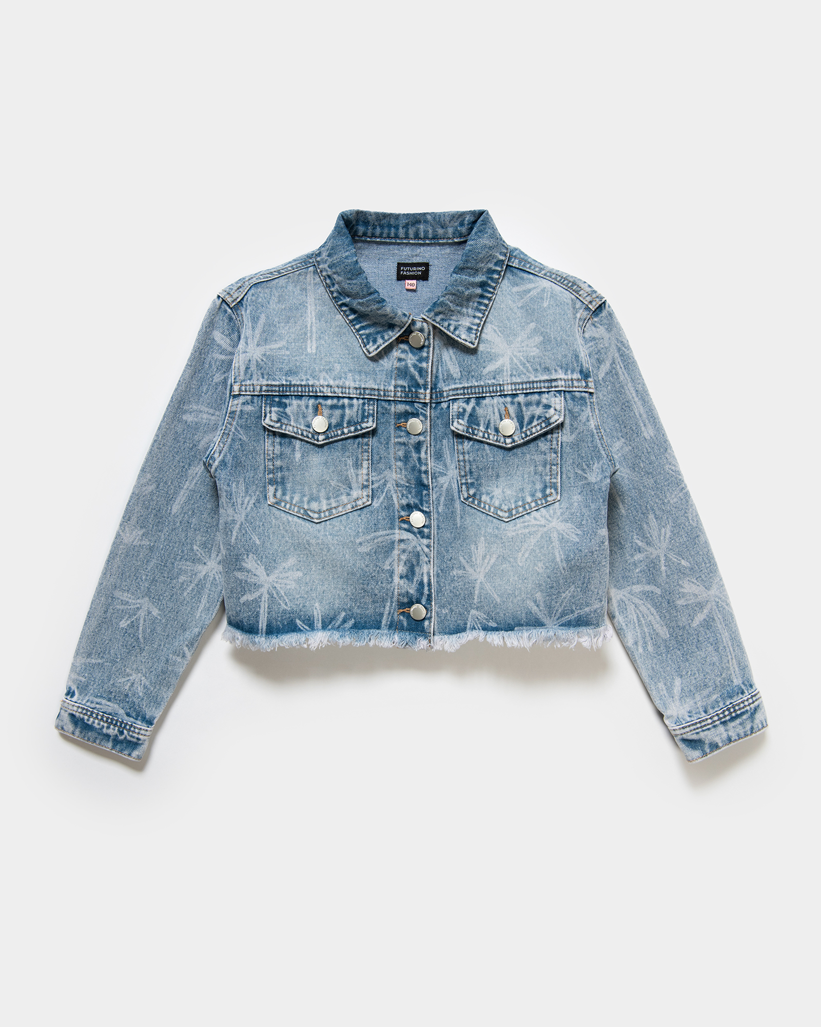 Джинсовая куртка Futurino Fashion S25FF-2GD35tg-55 - фото 2