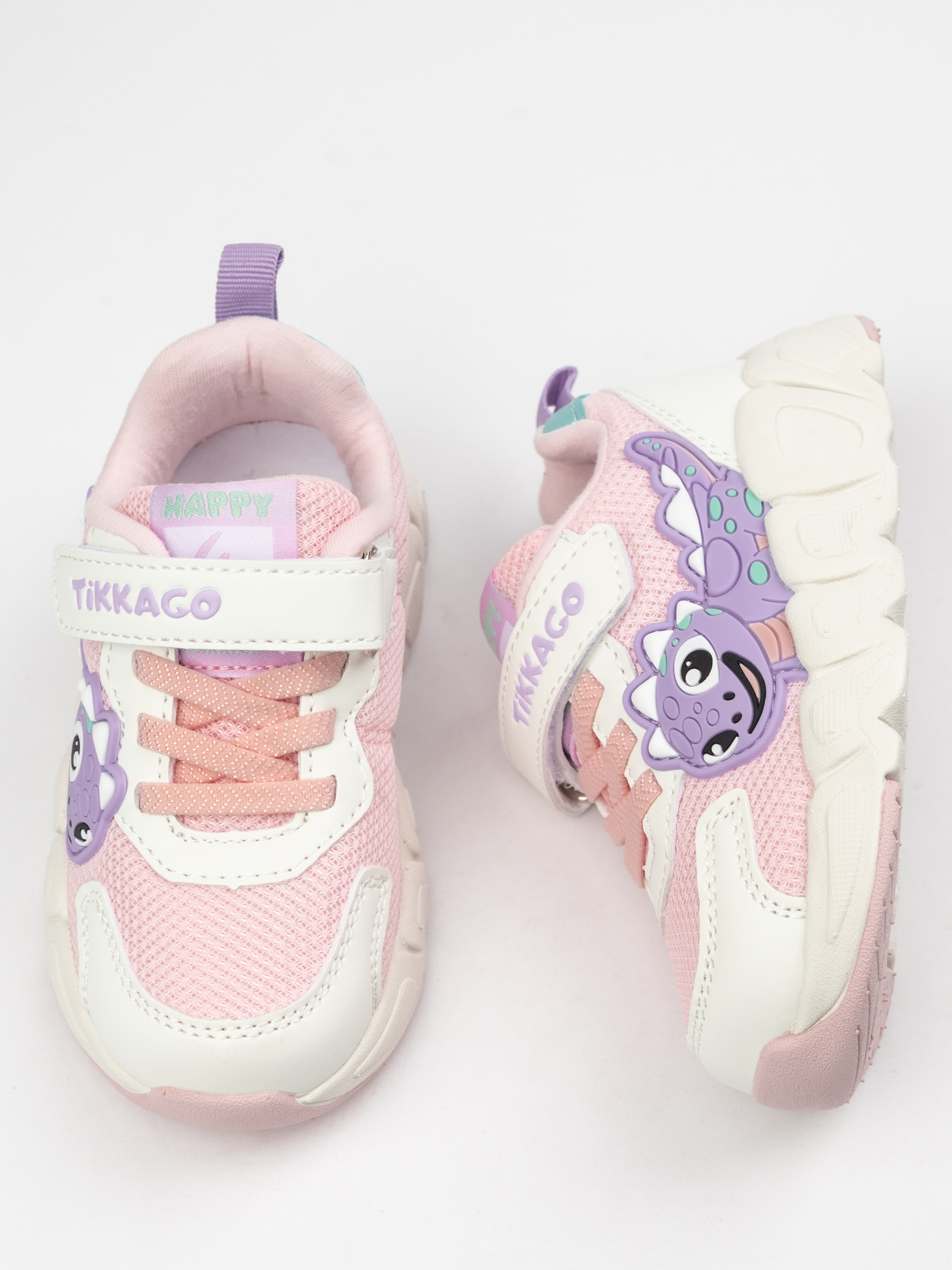 Кроссовки TikkaGo 4E01_2574_white-pink - фото 3