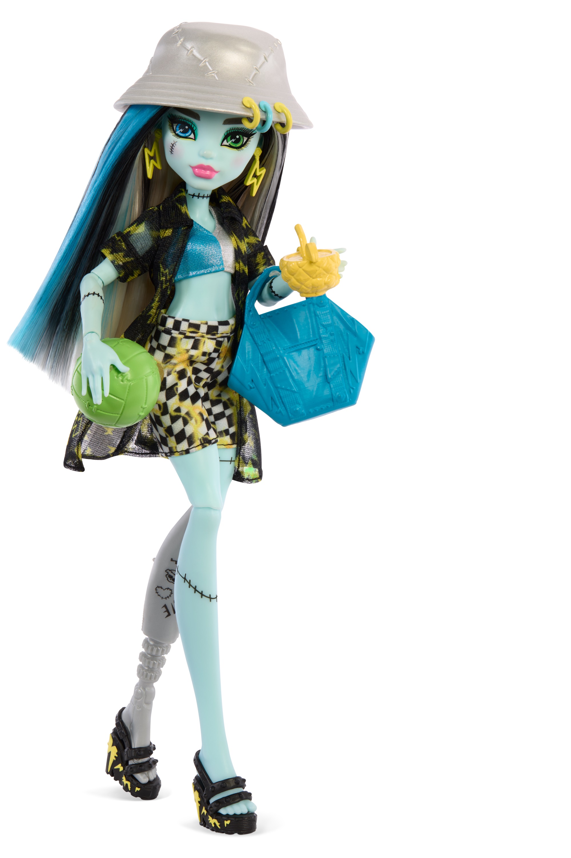 Кукла модельная Monster High Scare Adise Island Frankie HRP68 HRP68 - фото 7