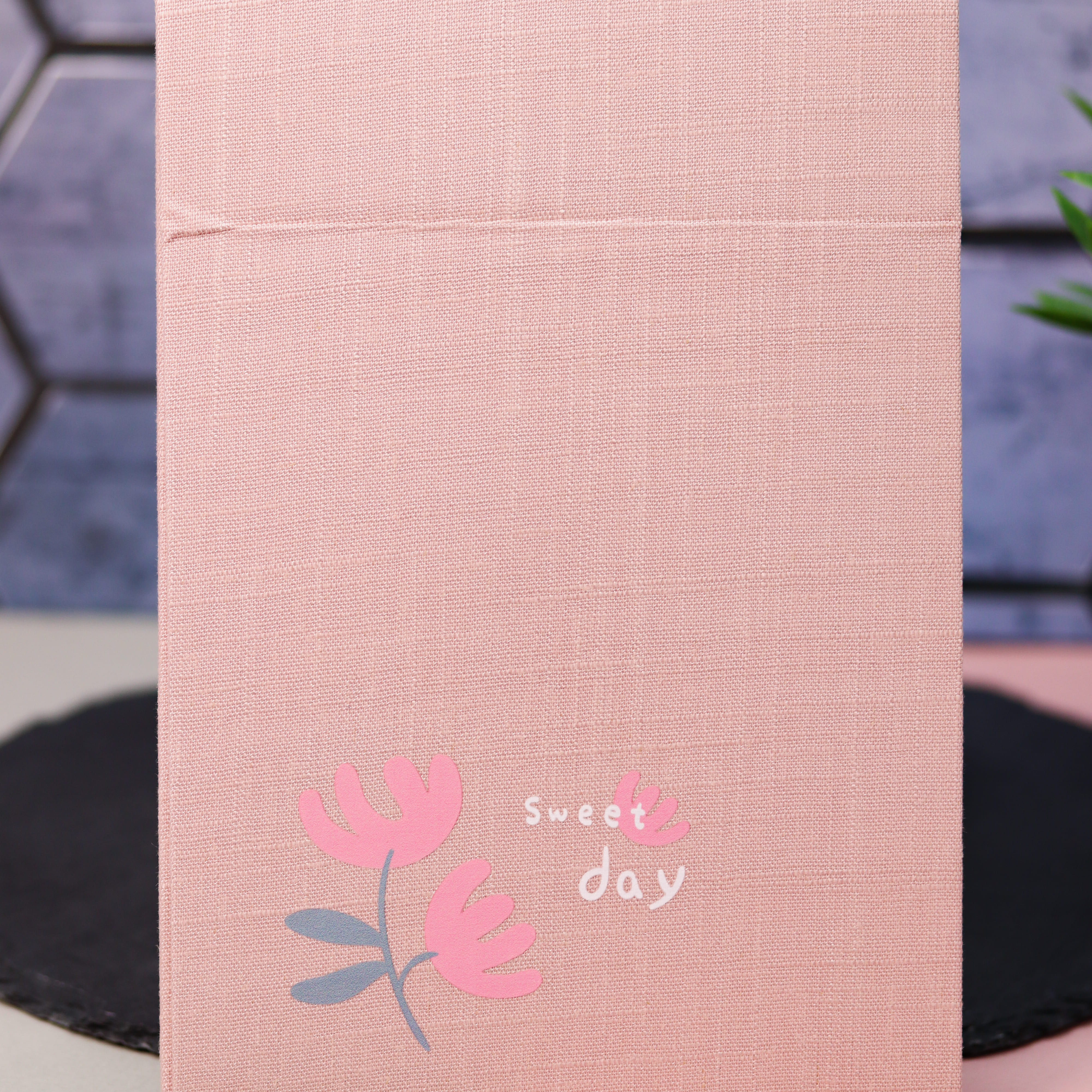 Зеркало настольное для макияжа iLikeGift Hello world pink - фото 5