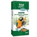 Корм для попугаев Triol 500г Standard крупных и средних