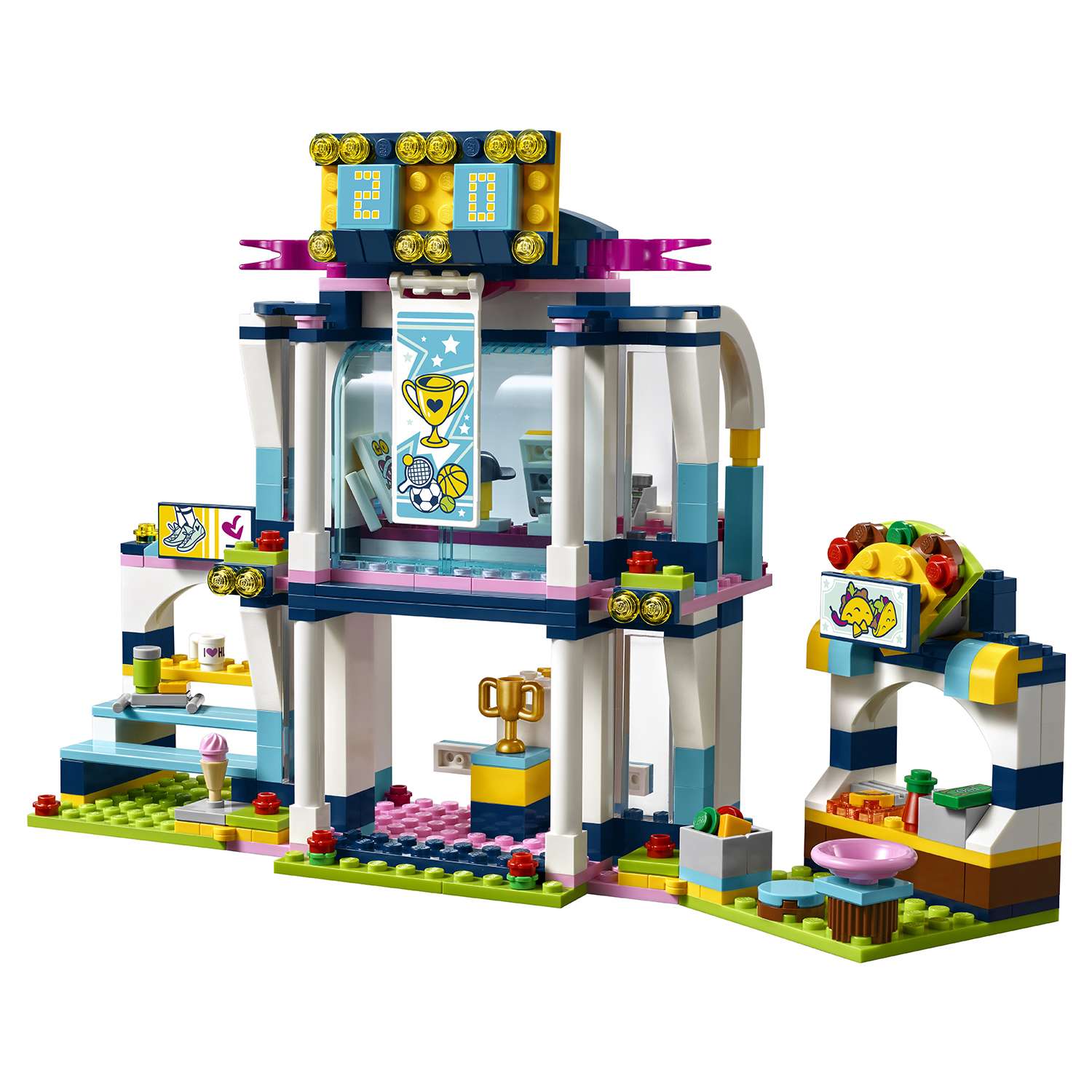 Конструктор LEGO Friends Спортивная арена для Стефани блочный - фото 7