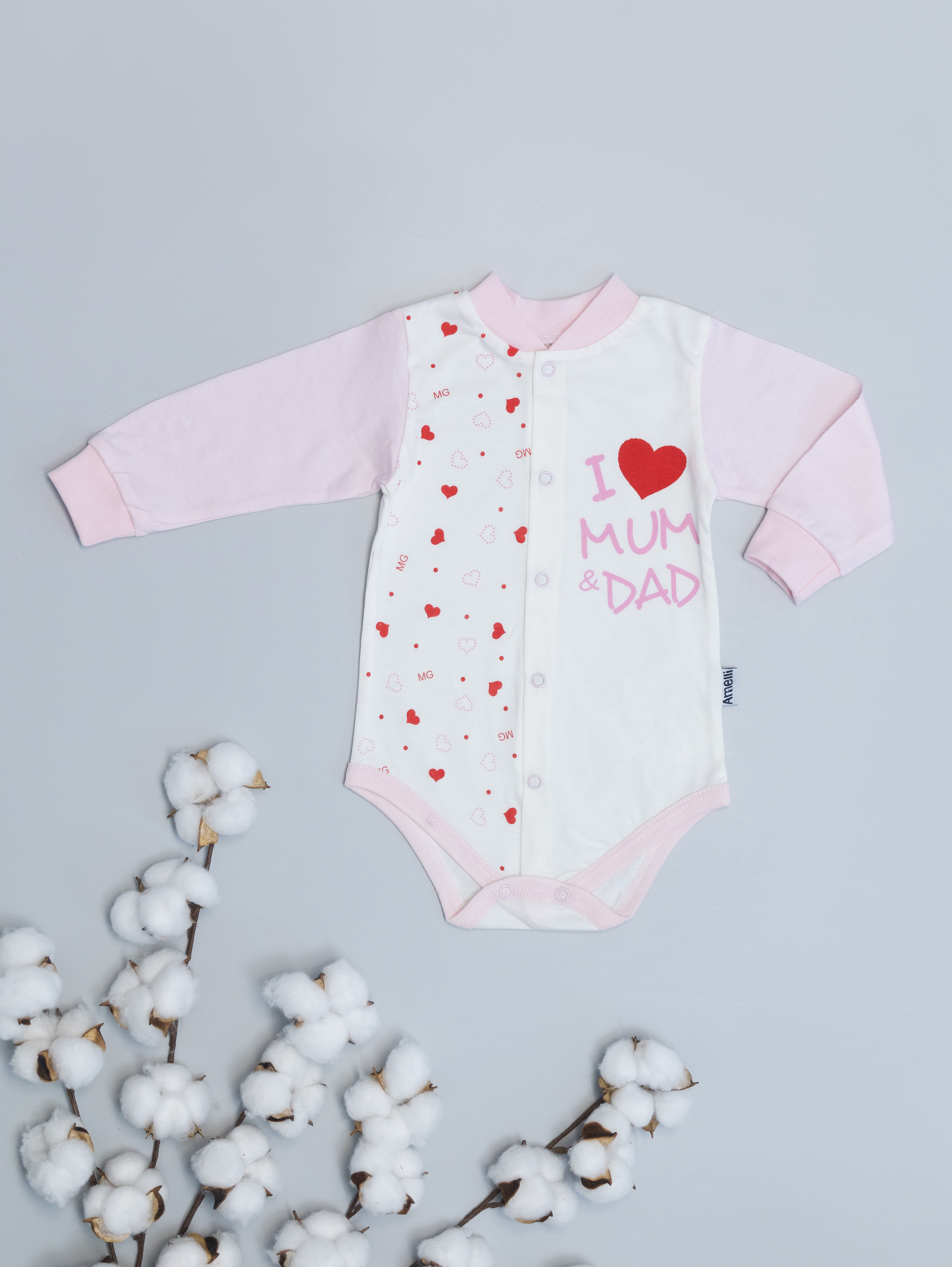 Боди Amelli КЛ.290.040.0.138.011роз - фото 1