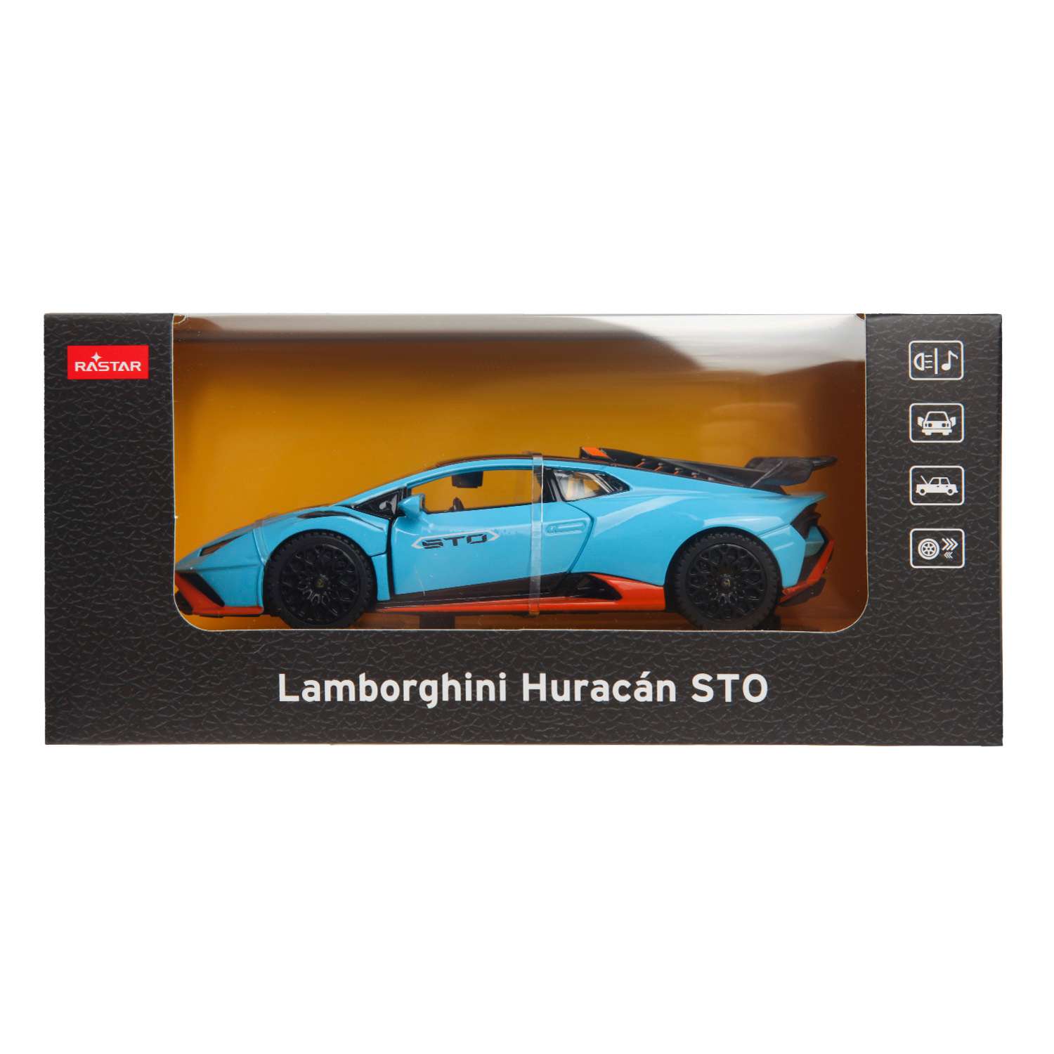 Автомобиль Rastar Lamborghini Huracan STO 1:32 64300 - фото 7