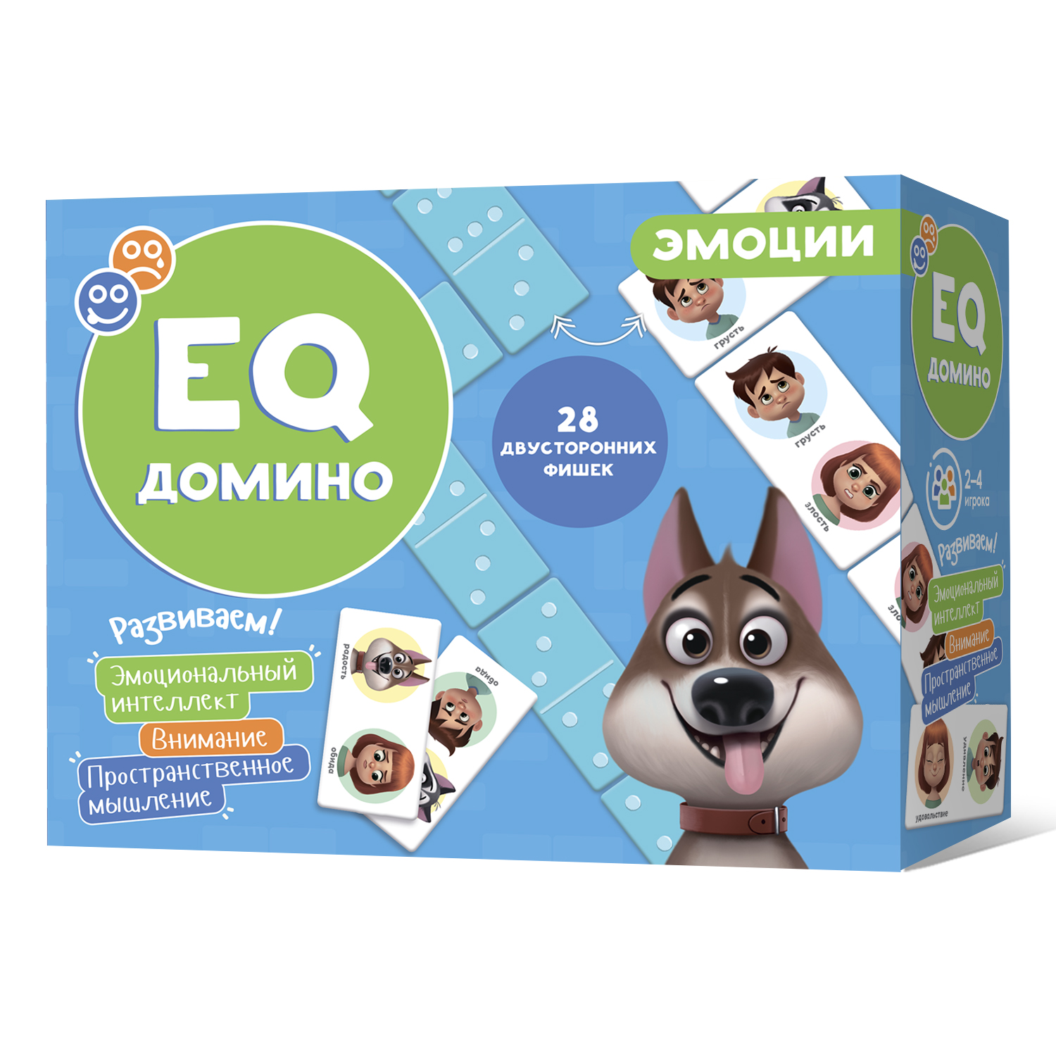 Настольная игра ГЕОДОМ Домино - фото 1