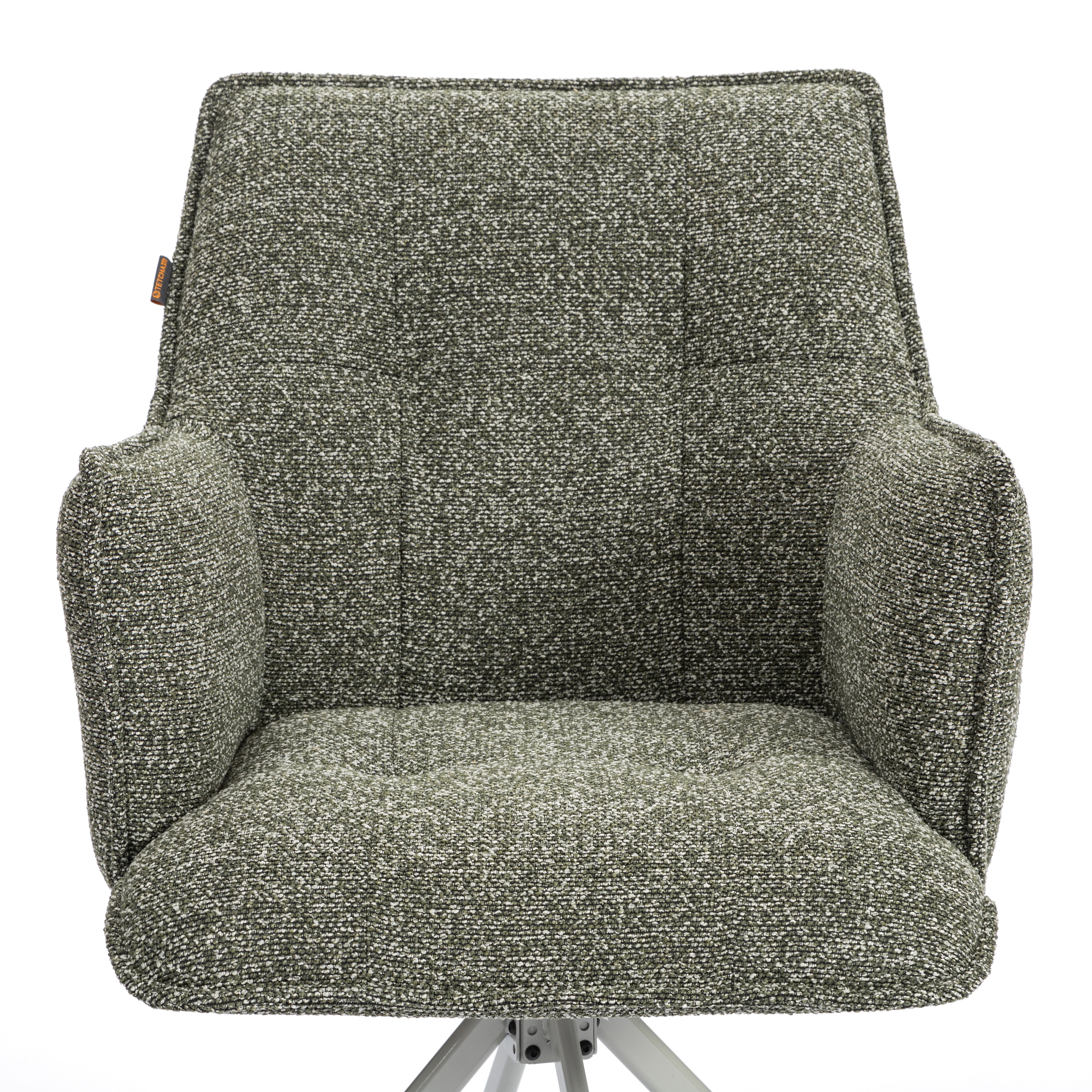 Стул TETCHAIR Луц опора 360 букле оливковый - фото 8