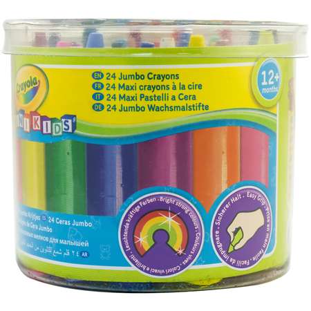 Восковые мелки Crayola 24 шт.