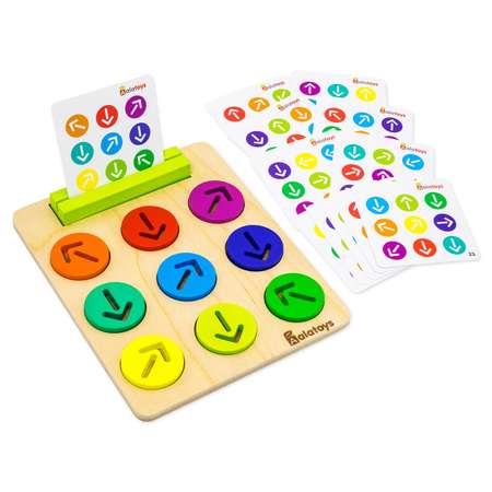 Игрушка Alatoys бизиборд Стрелочки