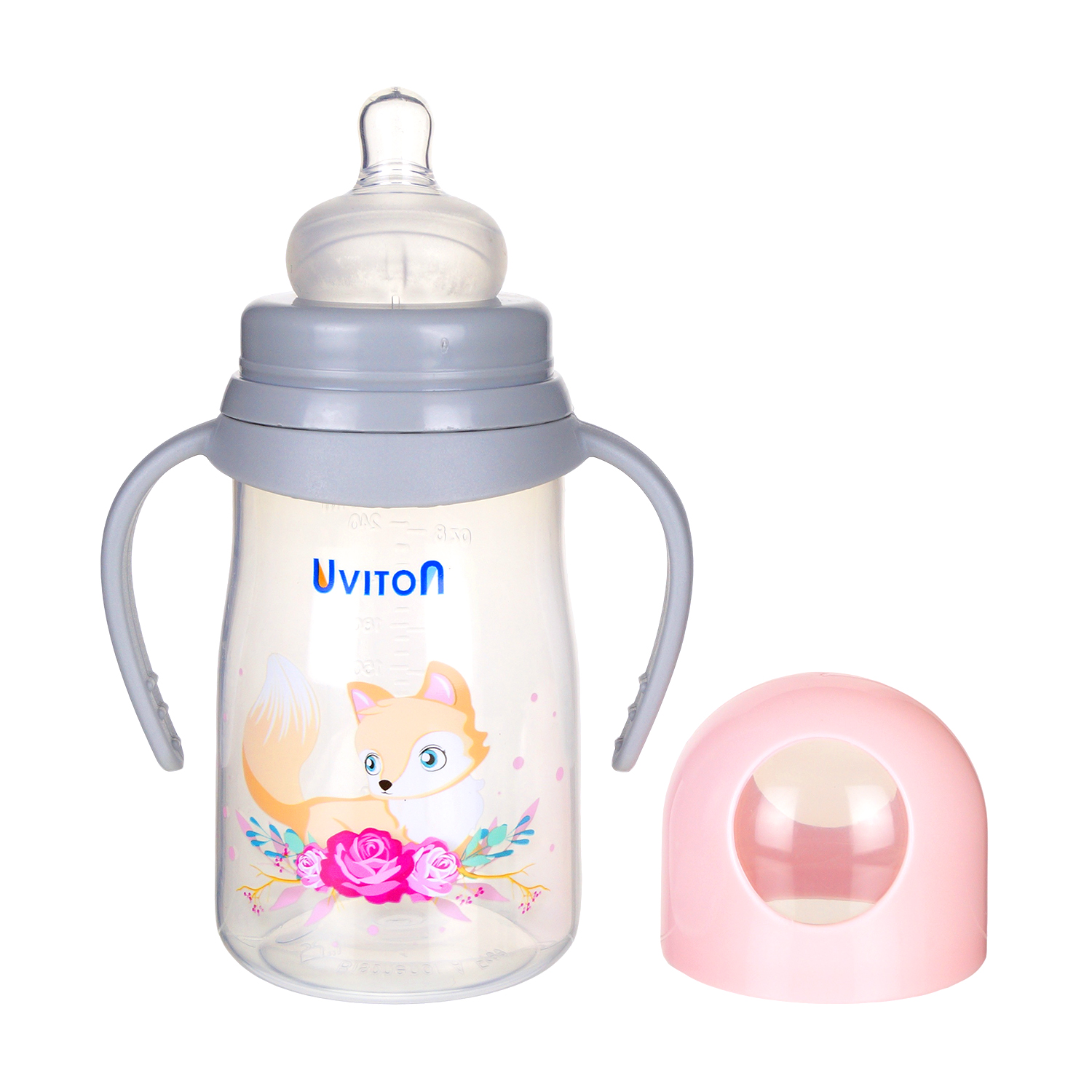 Бутылочка Uviton Anti-Colic 250 мл в ассортименте - фото 6