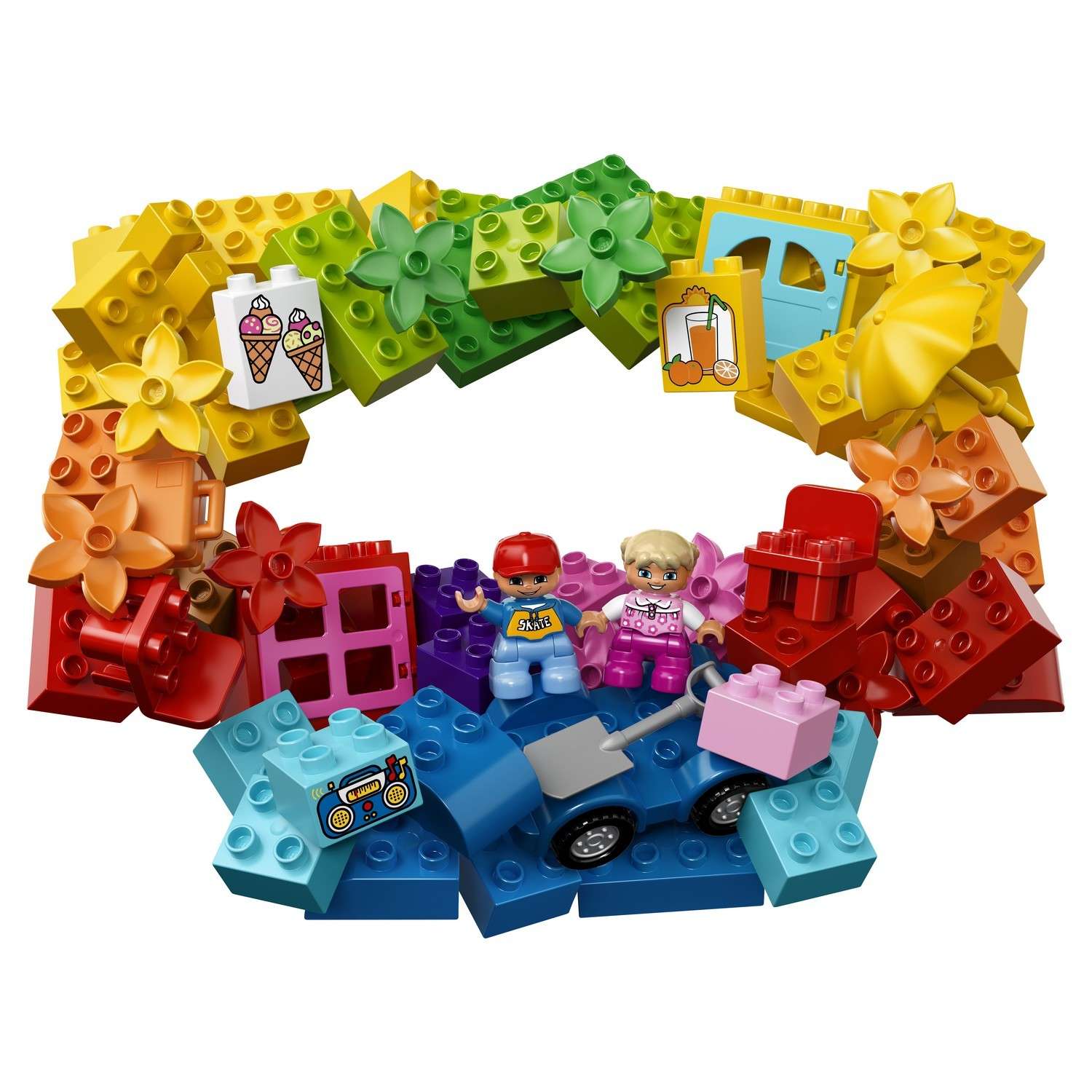 Конструктор LEGO DUPLO Весёлые каникулы блочный - фото 8