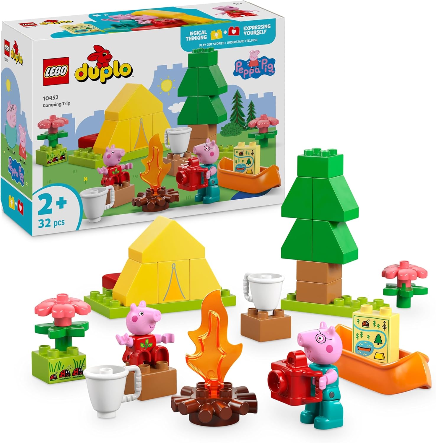 Конструктор LEGO DUPLO Поездка на природу блочный - фото 1