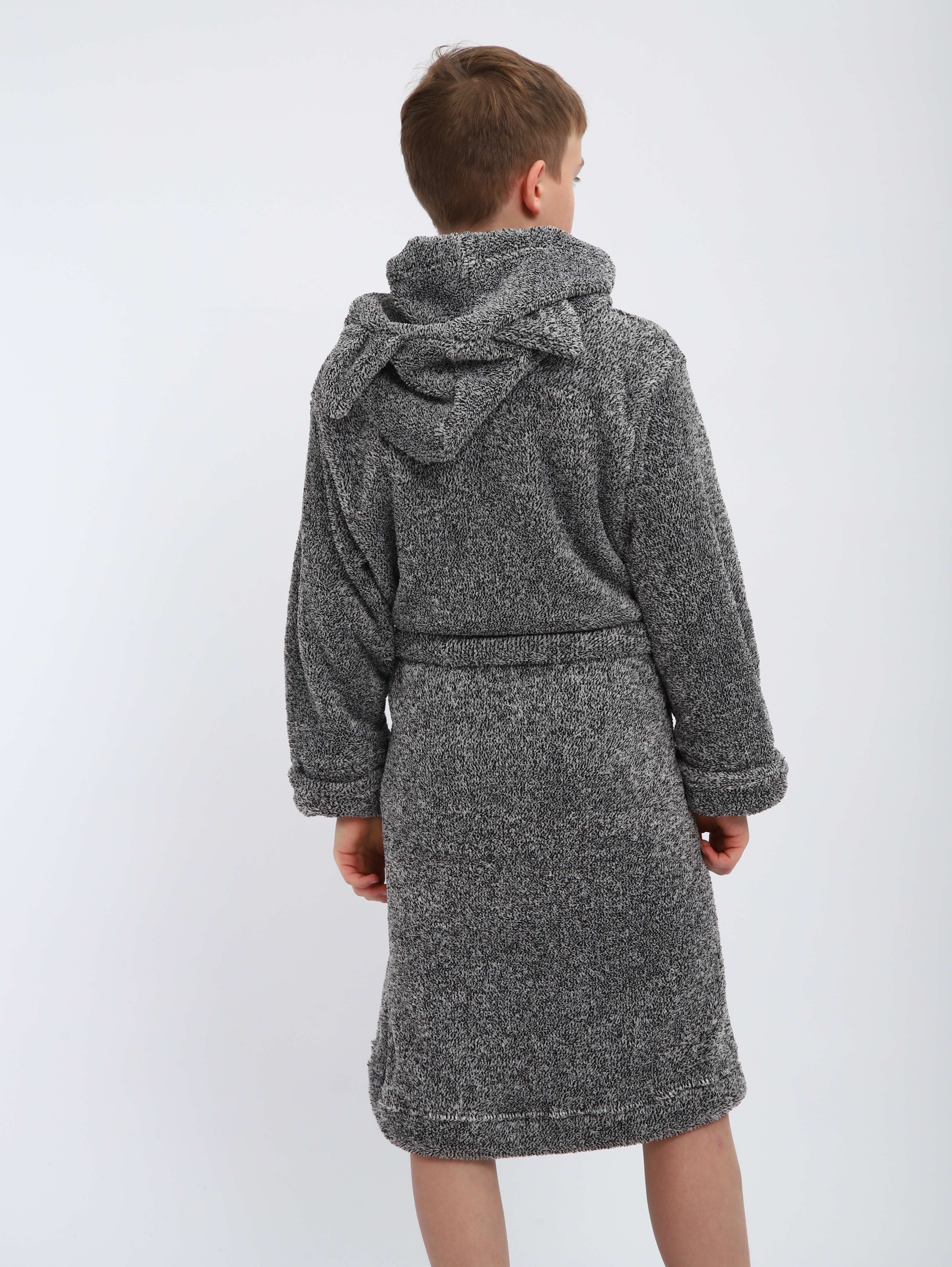 Халат ЛАДОШКИ Халат Отдых серый - фото 20