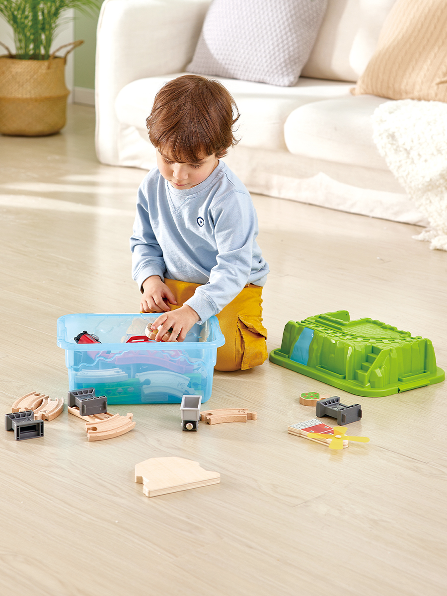 Набор железнодорожный Hape E3772_HP - фото 2