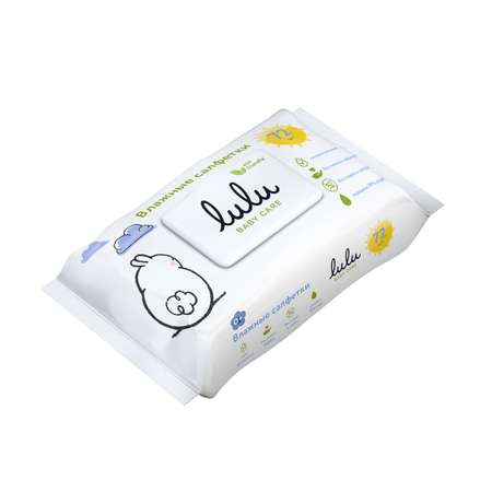 Влажные салфетки LULU 72 шт.