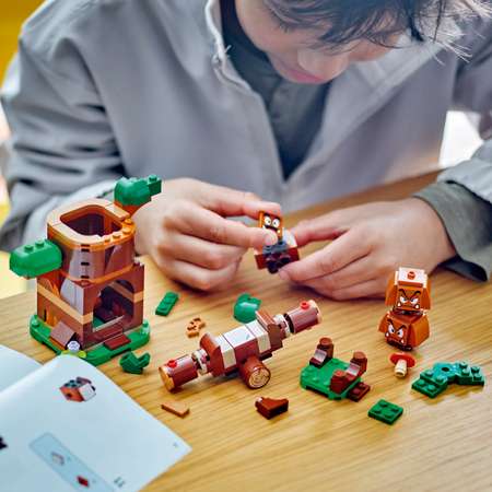 Конструктор LEGO Super Mario Детская площадка Гумбаса блочный