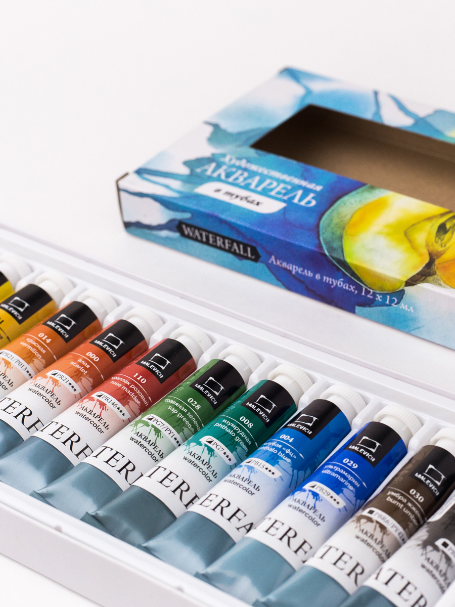 Краски акварель Малевичъ 12 цв. - фото 2