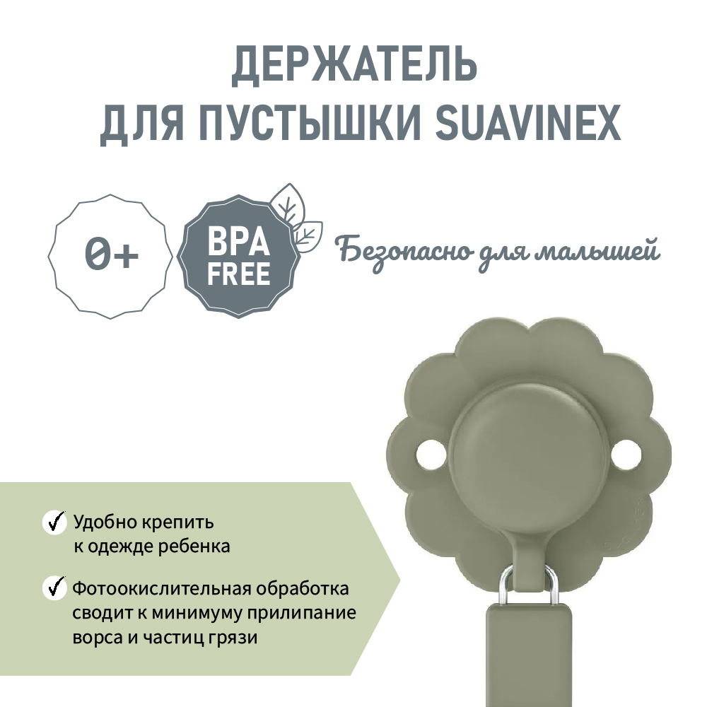 Клипса для пустышки Suavinex - фото 4