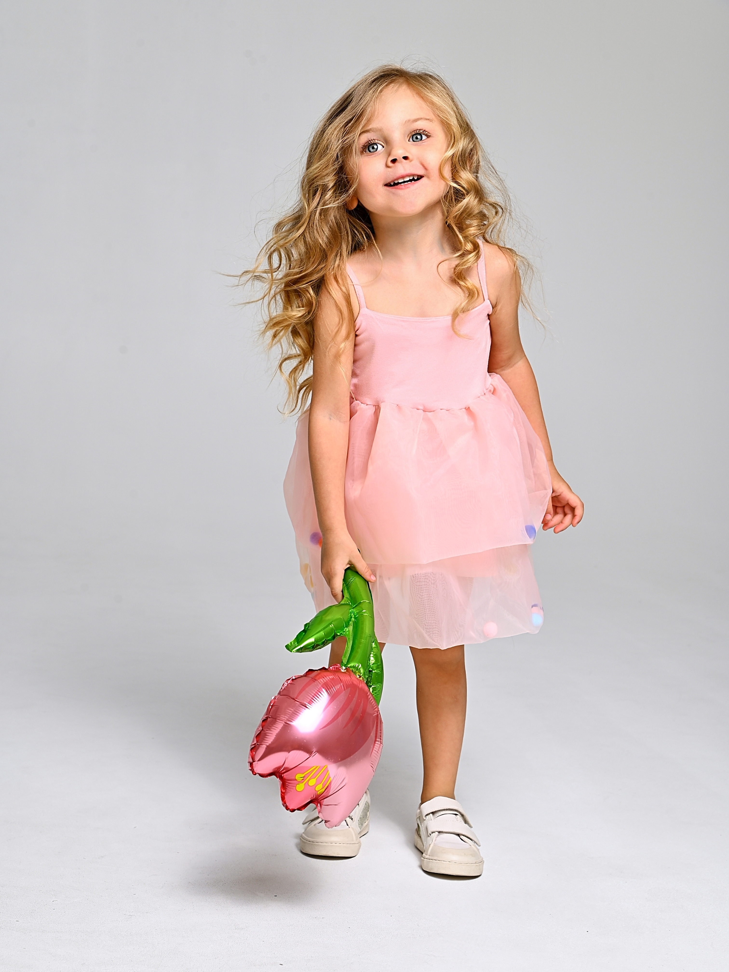 Платье Artcher Платье008Шарики_розовое - фото 5