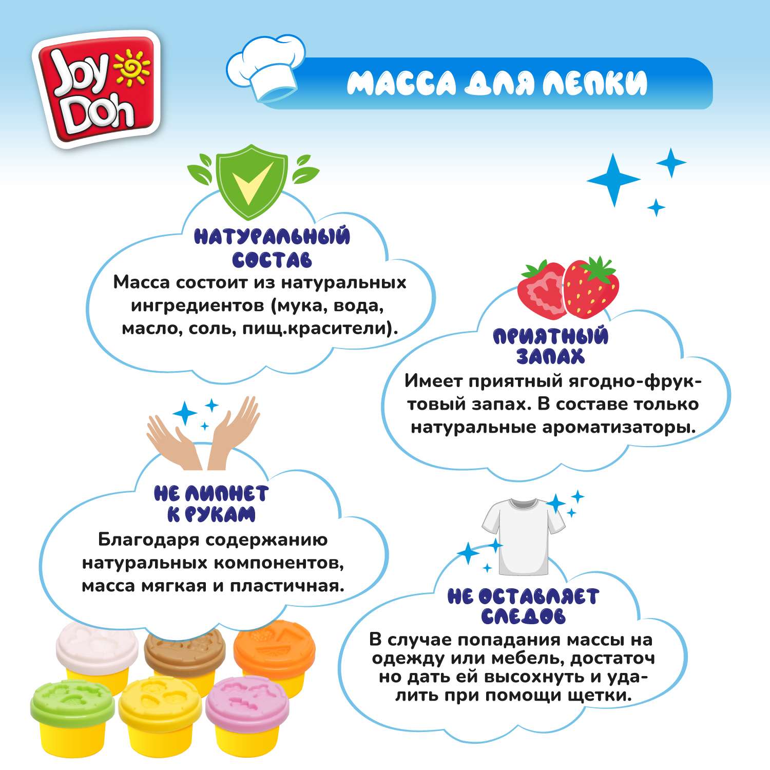 Масса для лепки Joy-Doh - фото 8