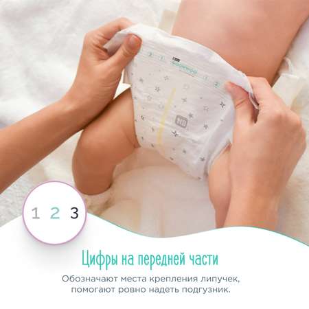 Подгузники GOONWOO NB 24 шт.