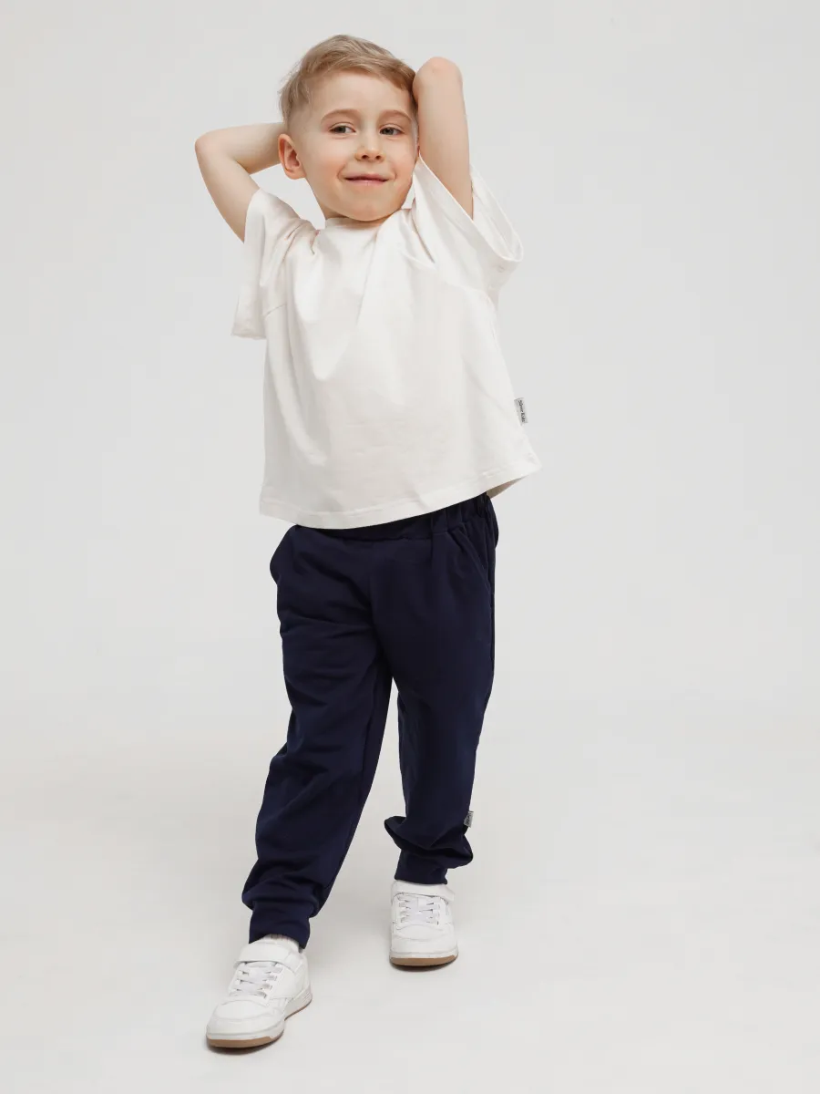 Брюки 2 шт Супер Пупс 2пр/штаны/тмнсиний/тмнзеленый - фото 22