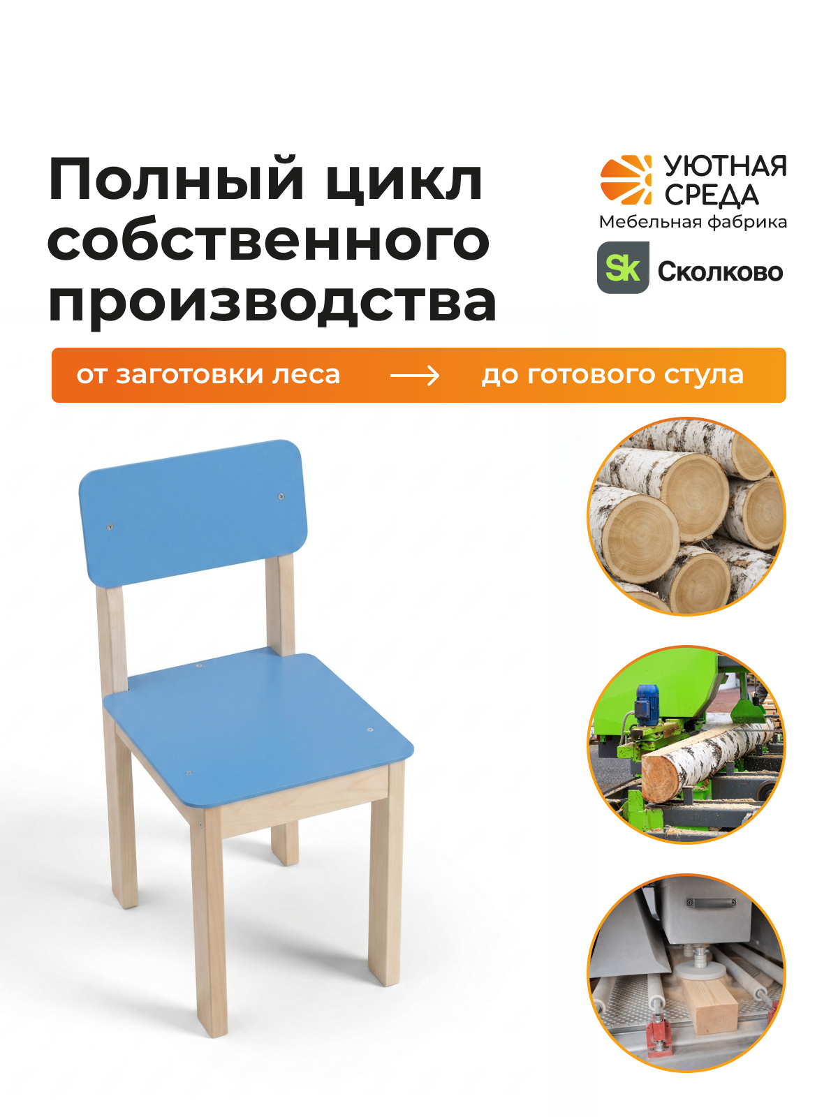 Комплект мебели Уютная среда нераскладной (стол, стул) - фото 16