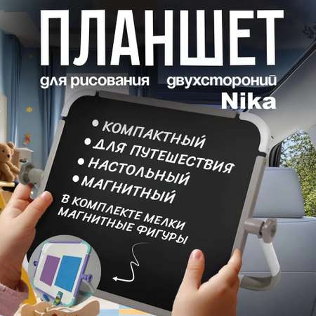Магнитно-меловая доска NIKA