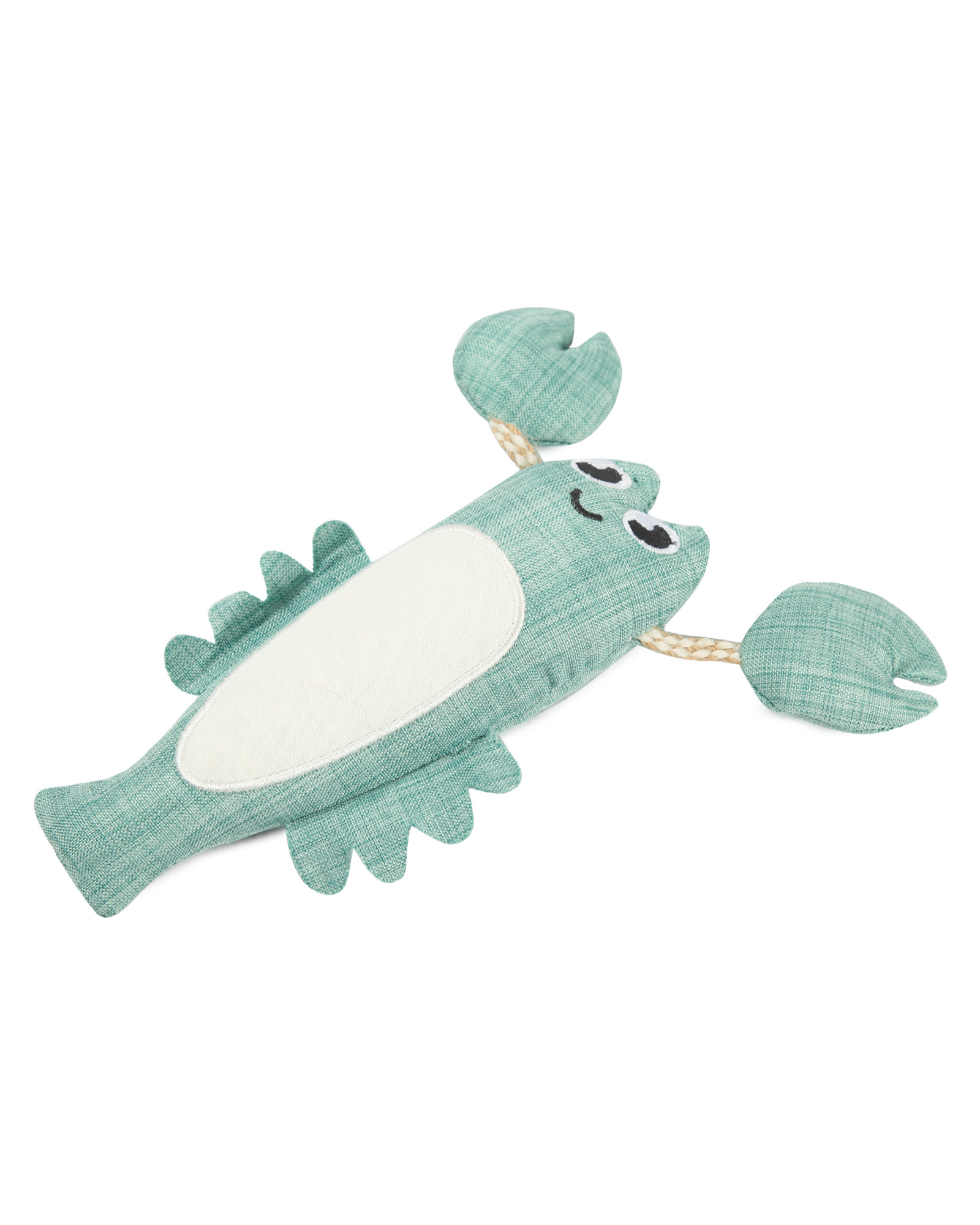 Игрушка для собак Barbaks Лобстер Юлиан мягкий с пищалкой 27*19см - фото 3