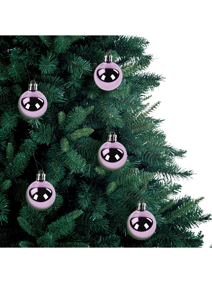 Елочные игрушки шары Золотая сказка шарики на новогоднюю елку набор 30 штук - фото 5