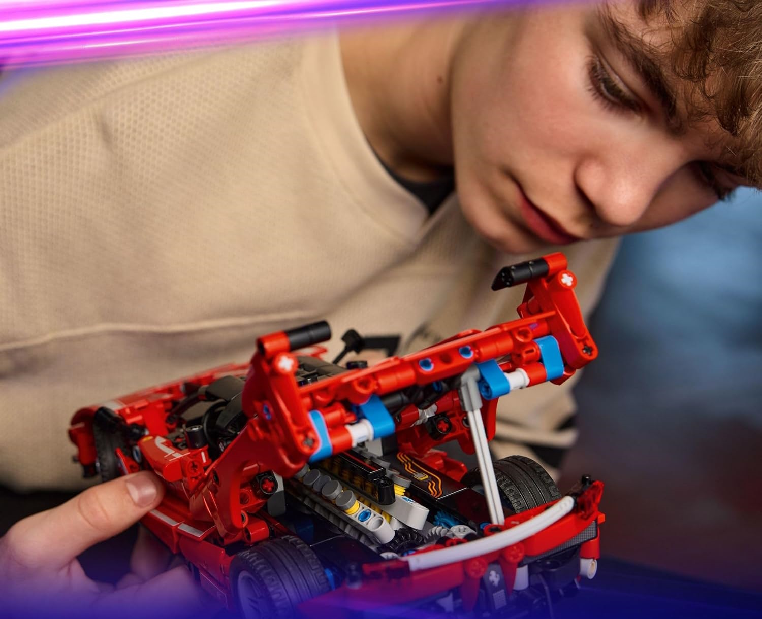 Конструктор LEGO Technic Ferrari FXX K 897 дет. - фото 5