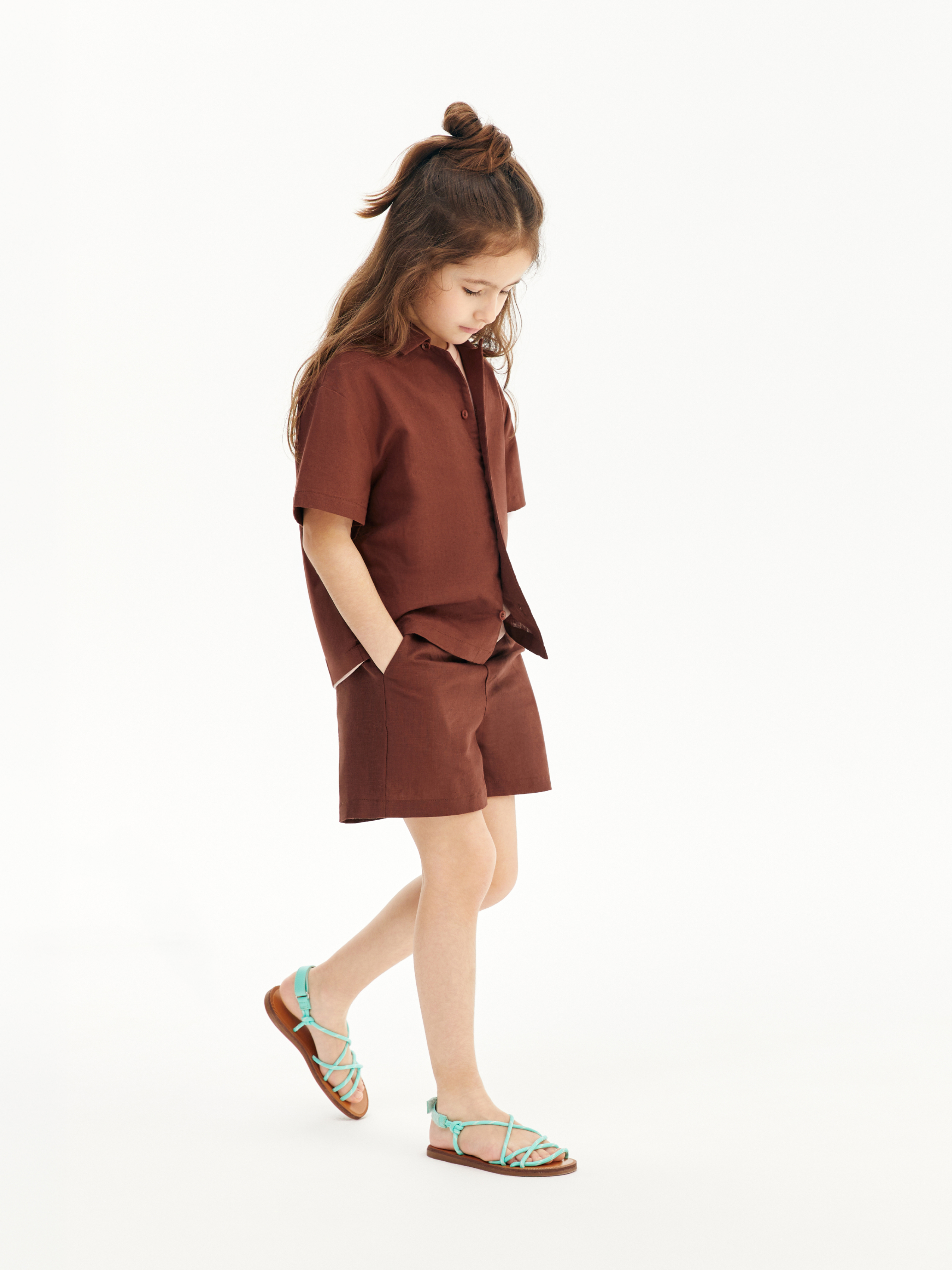 Шорты Junion 905310.TSRT0009-Chocolate-2 - фото 7