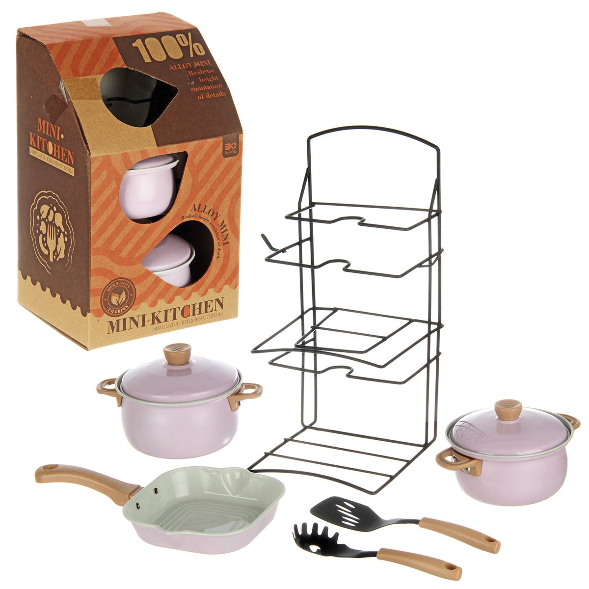 Игрушка Veld Co посуда 8 предм. - фото 1