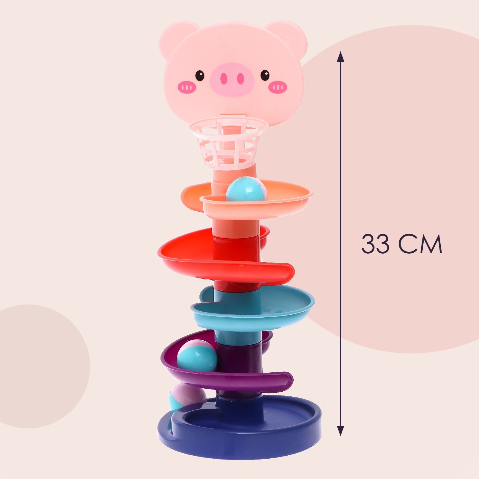 Игрушка Sima-Land пирамидка - фото 2