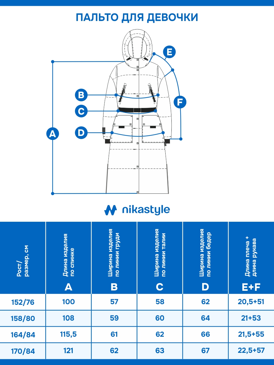 Пальто NIKASTYLE 6з7625 пудра - фото 2