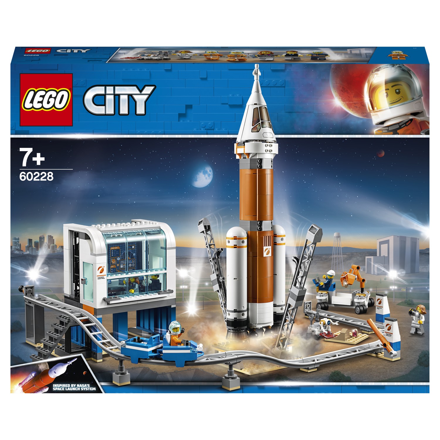 Конструктор LEGO City Space Port Ракета 837 дет. - фото 2