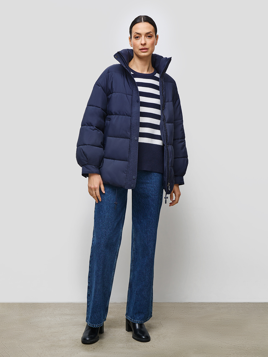 Куртка Baon B0423002/DARK NAVY - фото 3