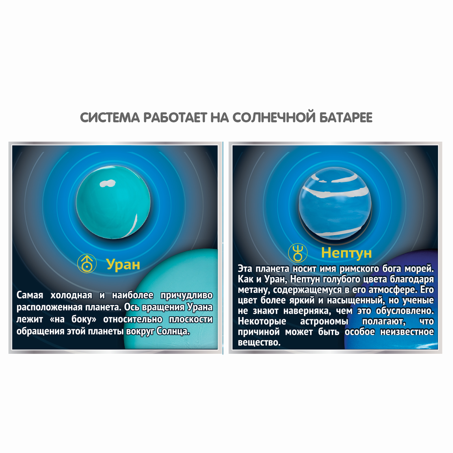 Набор для опытов Bondibon Астрономия: Солнечная система - фото 4