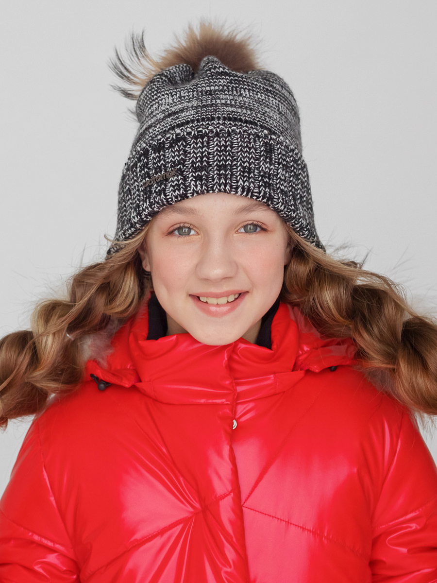 Шапка Potomok 14w22-230ч - фото 2