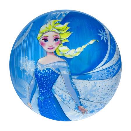 Мяч детский 23 см 1TOY Disney Холодное сердце резиновый надувной