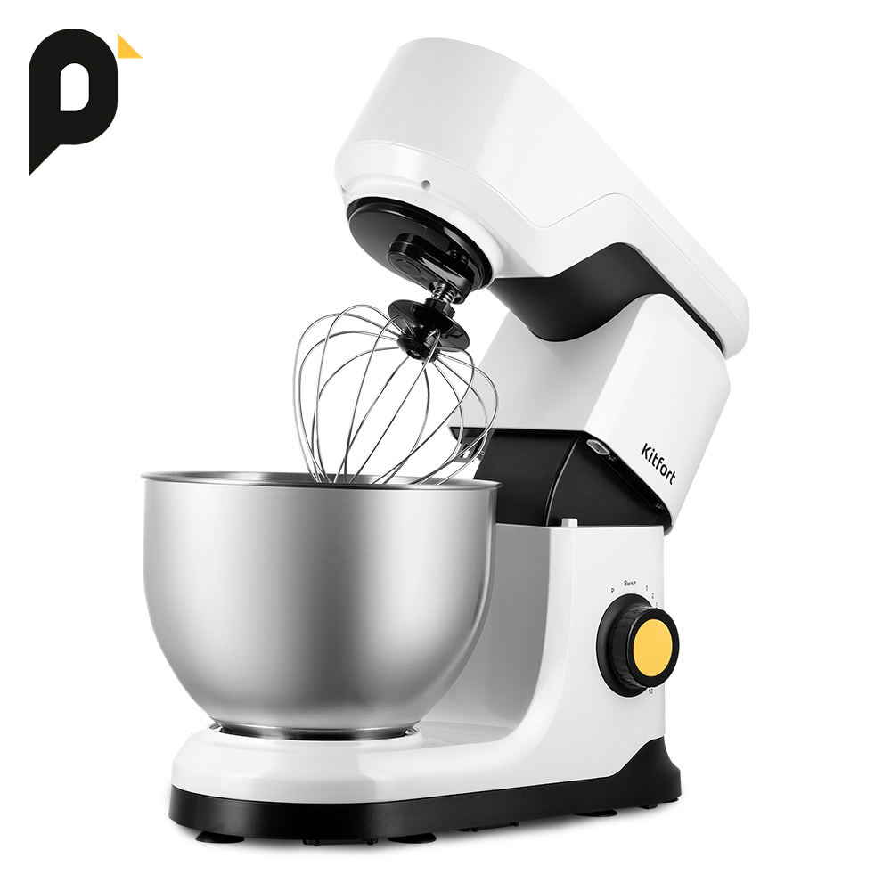 Цельнометаллический планетарный миксер KITFORT КТ-3442 - фото 1