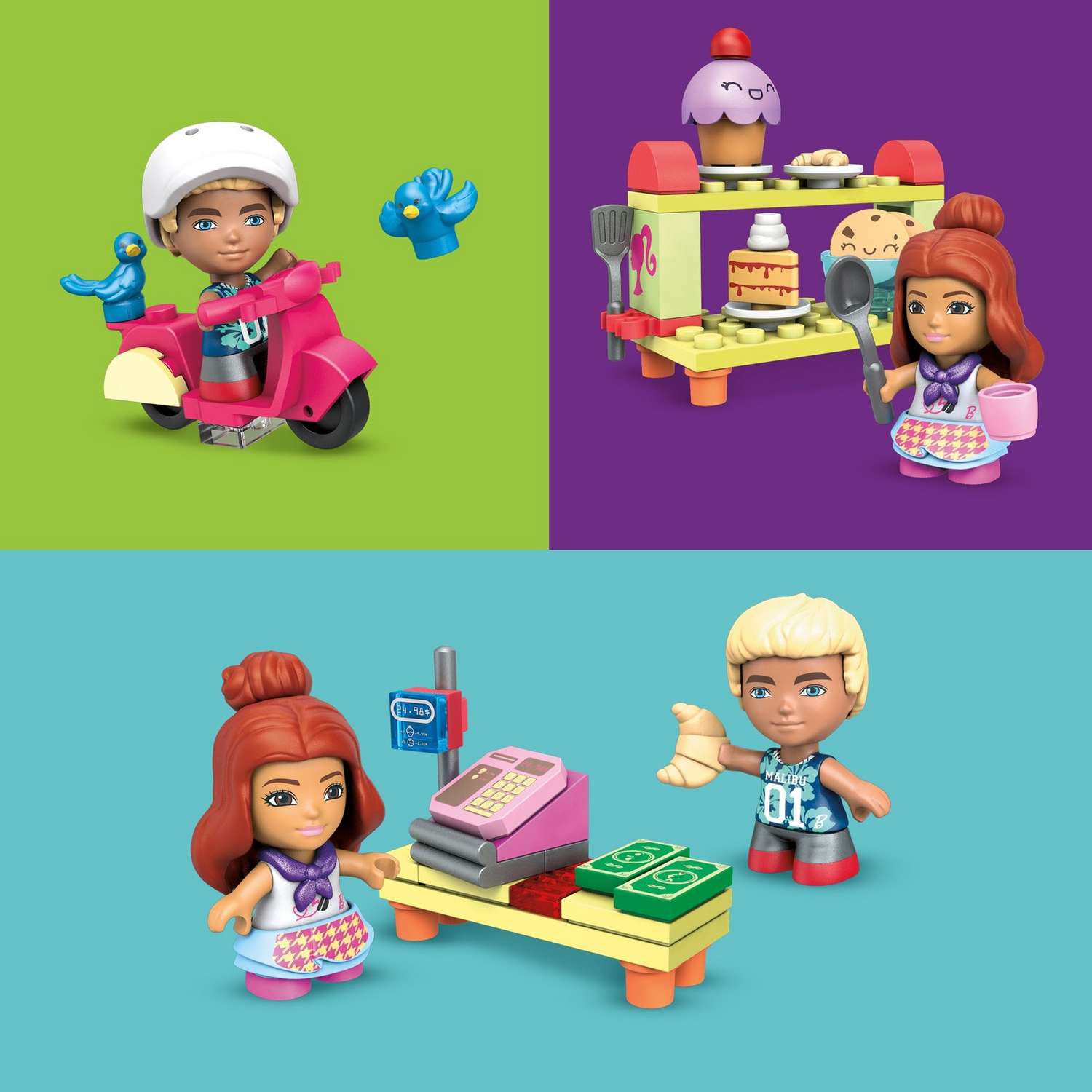 Конструктор Mega Construx Barbie Дорожное путешествие в ассортименте - фото 15