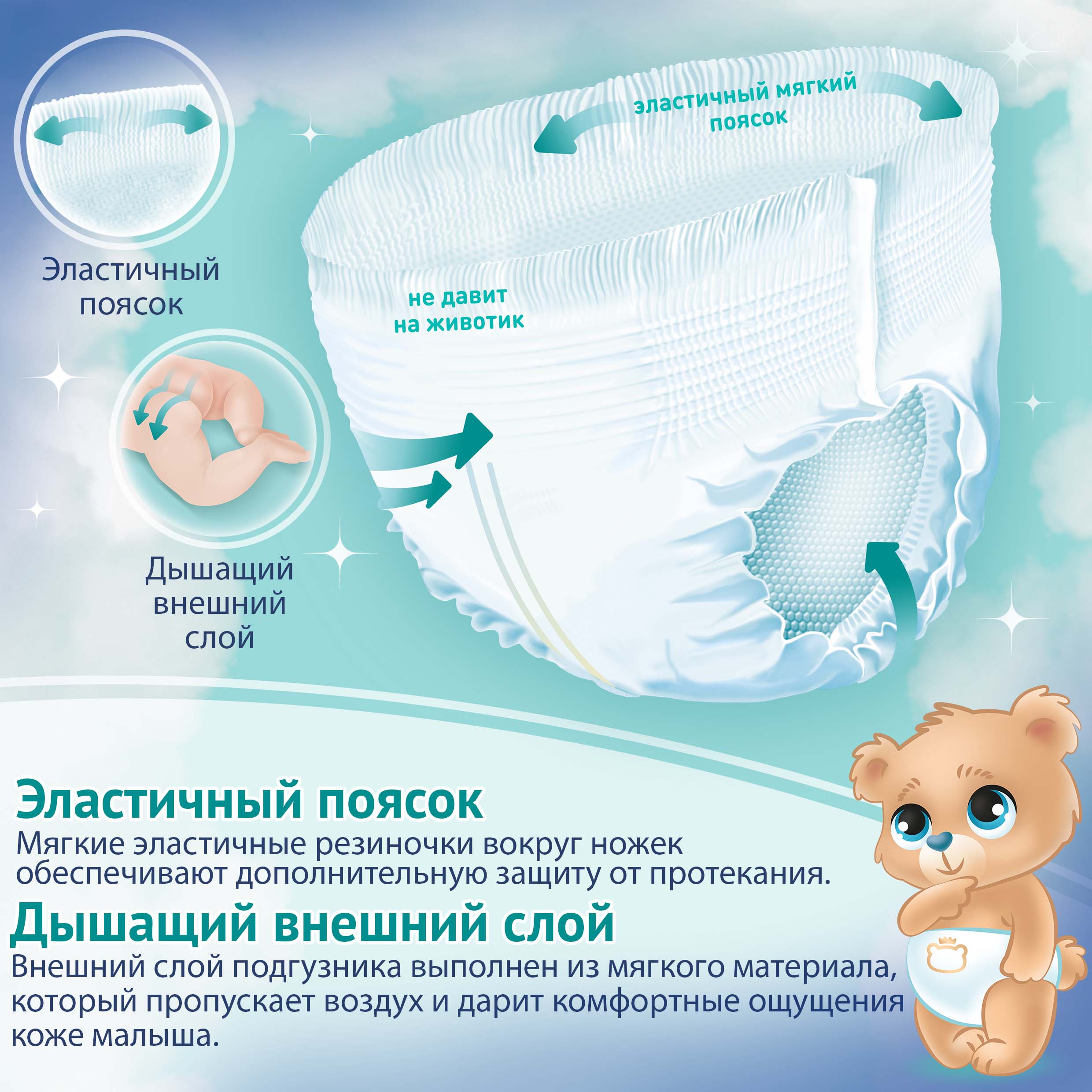 Трусики Pokky Pam XXL 28 шт. - фото 6