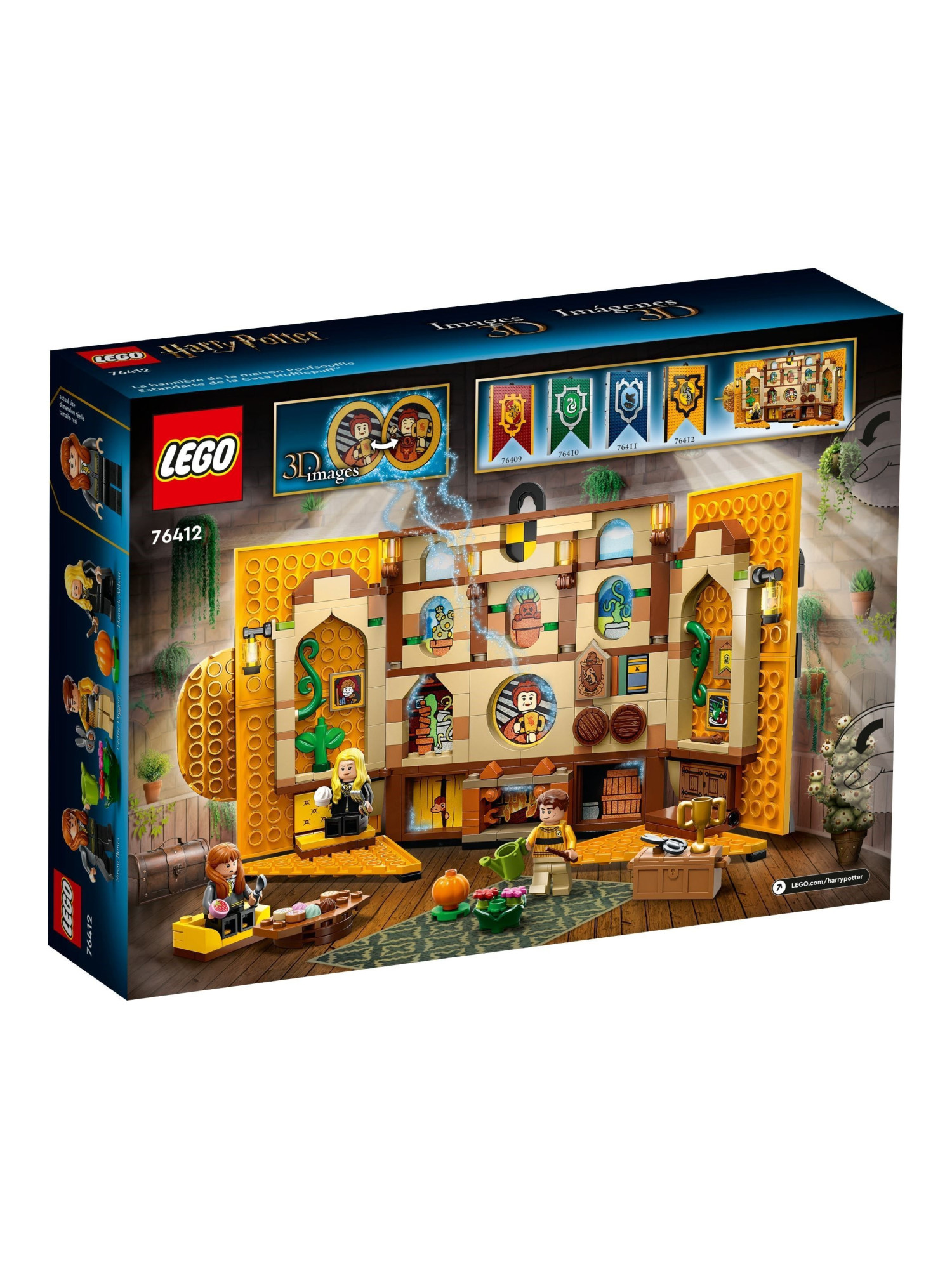 Конструктор LEGO Harry Potter Знамя факультета Пуффендуй 313 дет. - фото 3