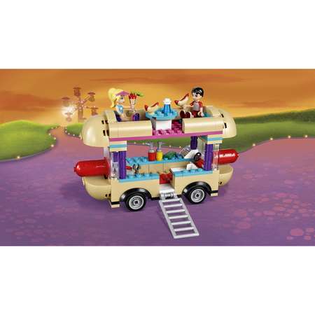 Конструктор LEGO Friends Фургон с хот-догами блочный