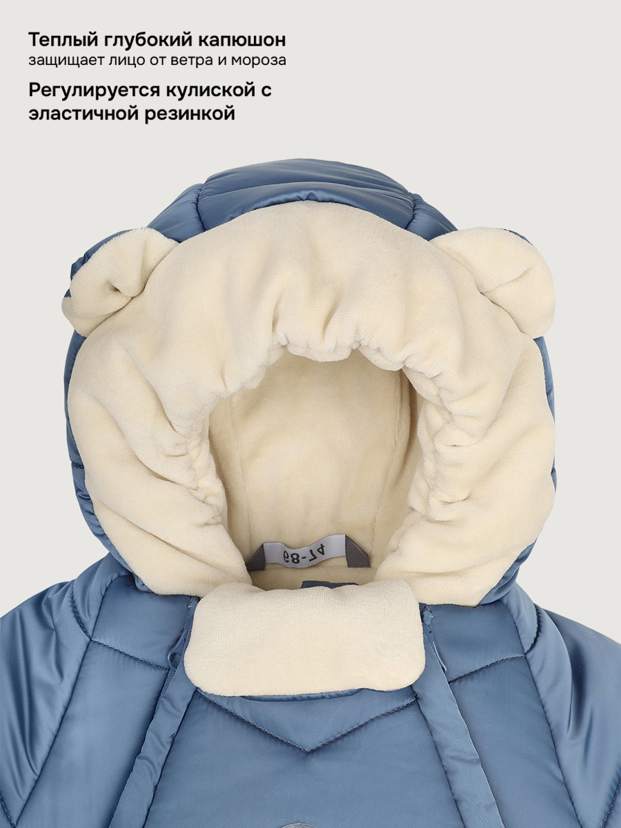 Комбинезон NIKASTYLE 8з4125 джинс - фото 6