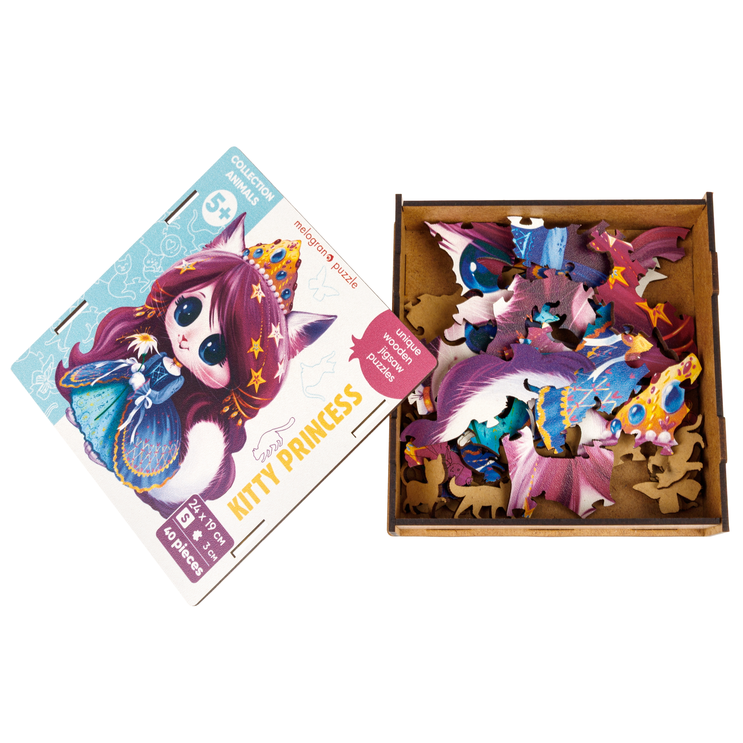 Пазл Melograno puzzle деревянный - фото 4