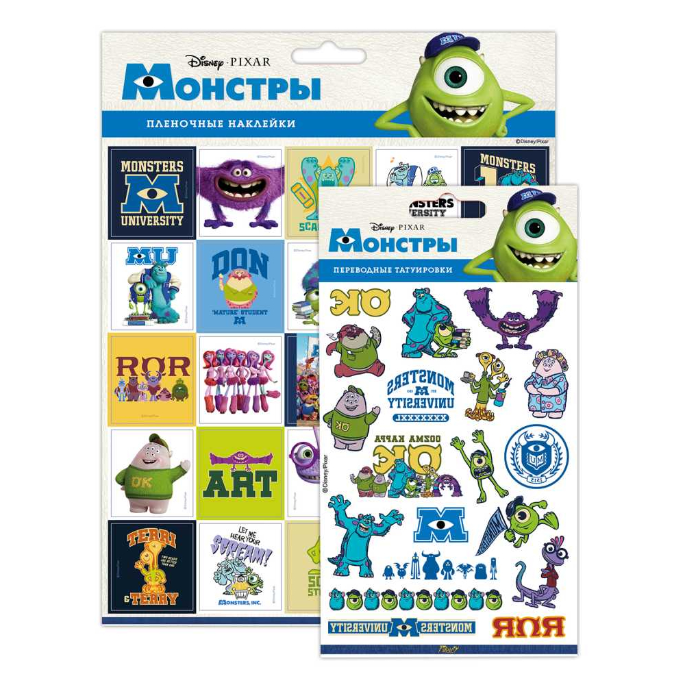 Наклейки PRIORITY Университет Монстров - фото 1